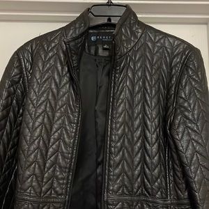 Kenneth Cole leather coat